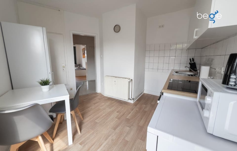 Dining area, stove, kitchen