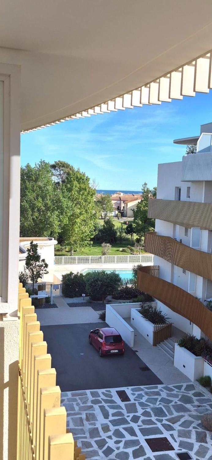 L' ESCALE BLEUE love Valras plage Apartment in Occitanie