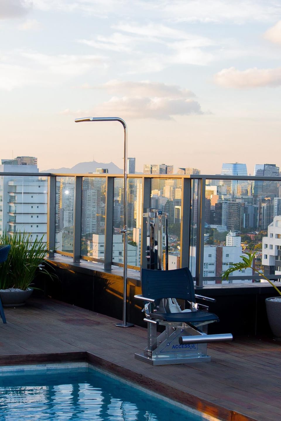 Studio Mocha com Piscina, Academia e Coworking Apartment in Sao Paulo City