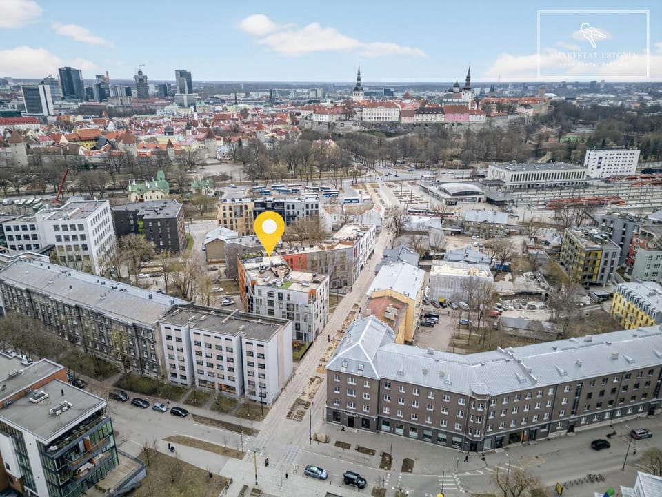 2BR Kalamaja flat with private lift & roof terrace Apartment in Tallinn
