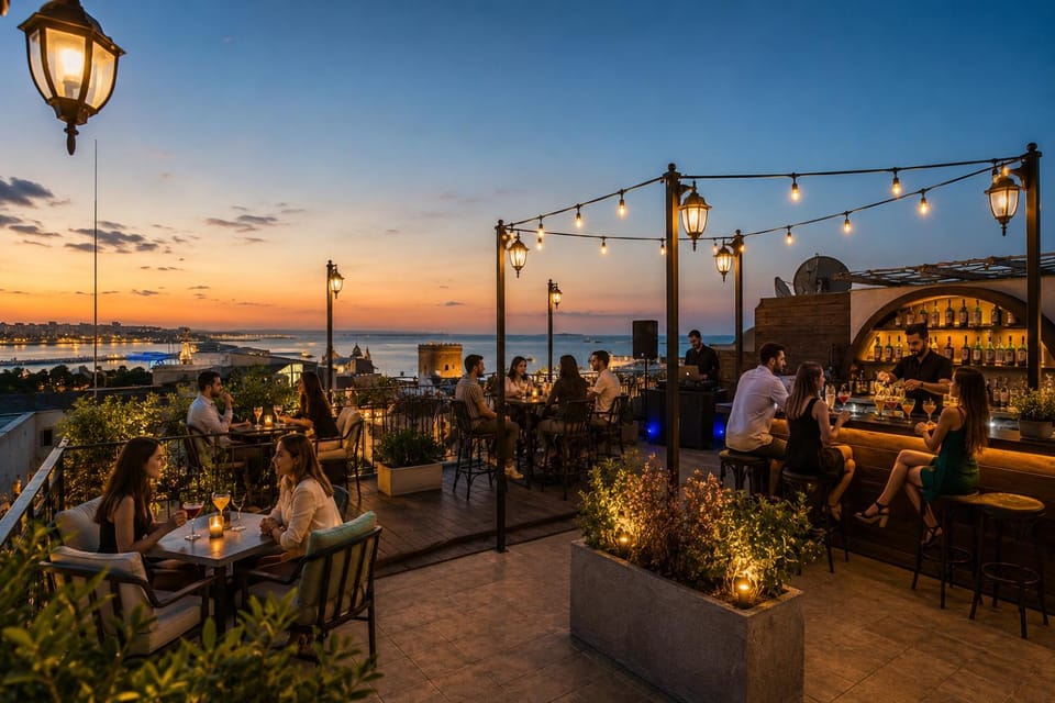 Restaurant/places to eat, People, Balcony/Terrace, Banquet/Function facilities, Sea view, Sunrise, Sunset, group of guests