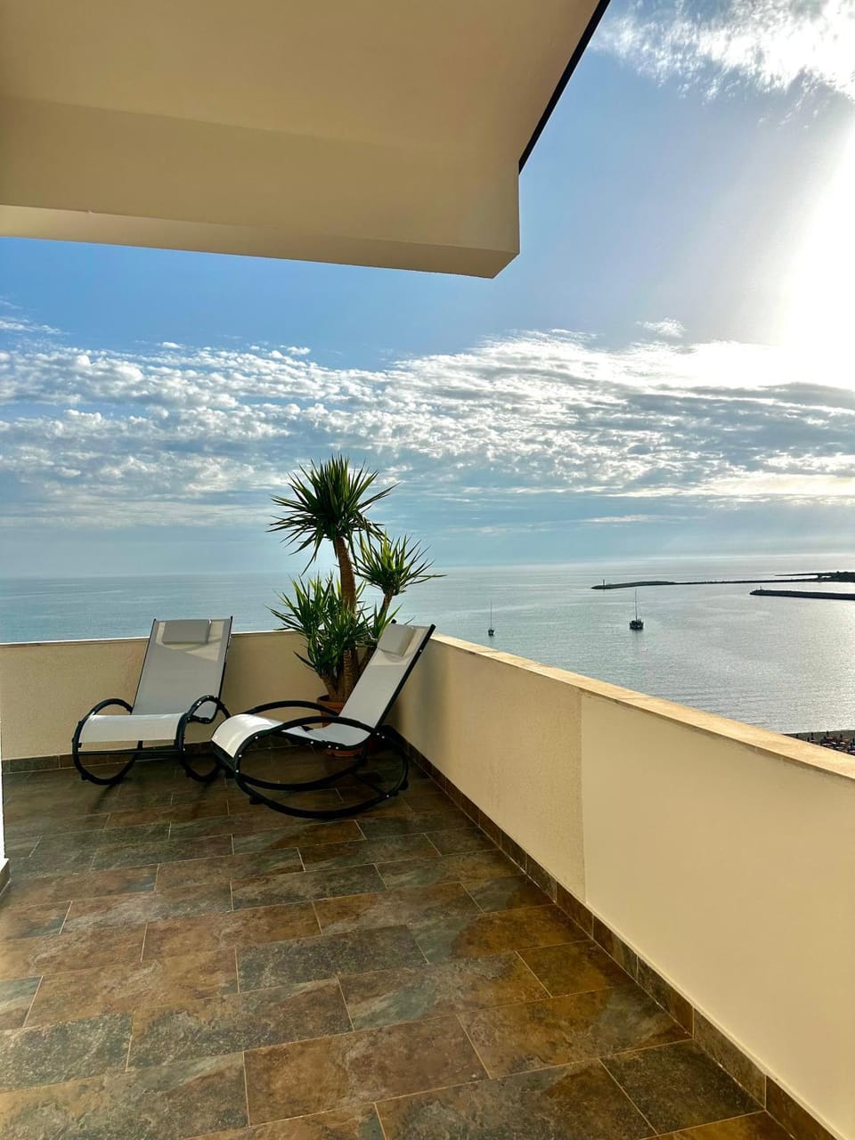 Balcony/Terrace, Seating area, Sea view
