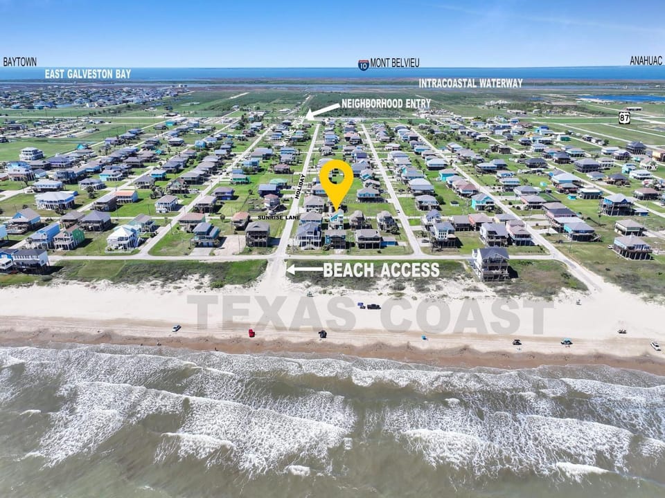 A Sunrise Property home House in Bolivar Peninsula