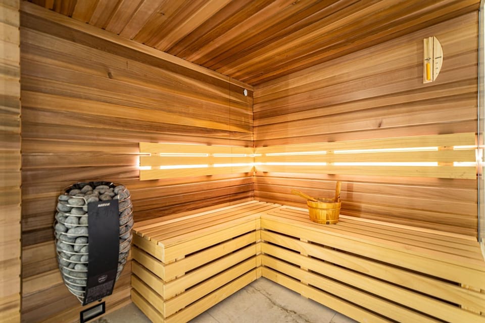 Sauna, Sauna, Spa and wellness centre/facilities, Seating area