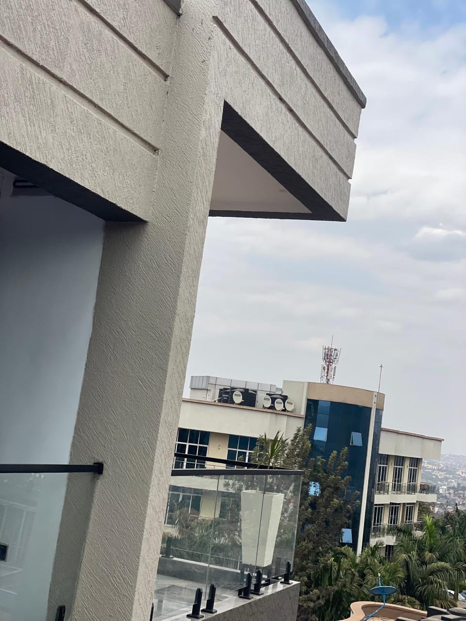 Property building, Day, View (from property/room), Balcony/Terrace, City view