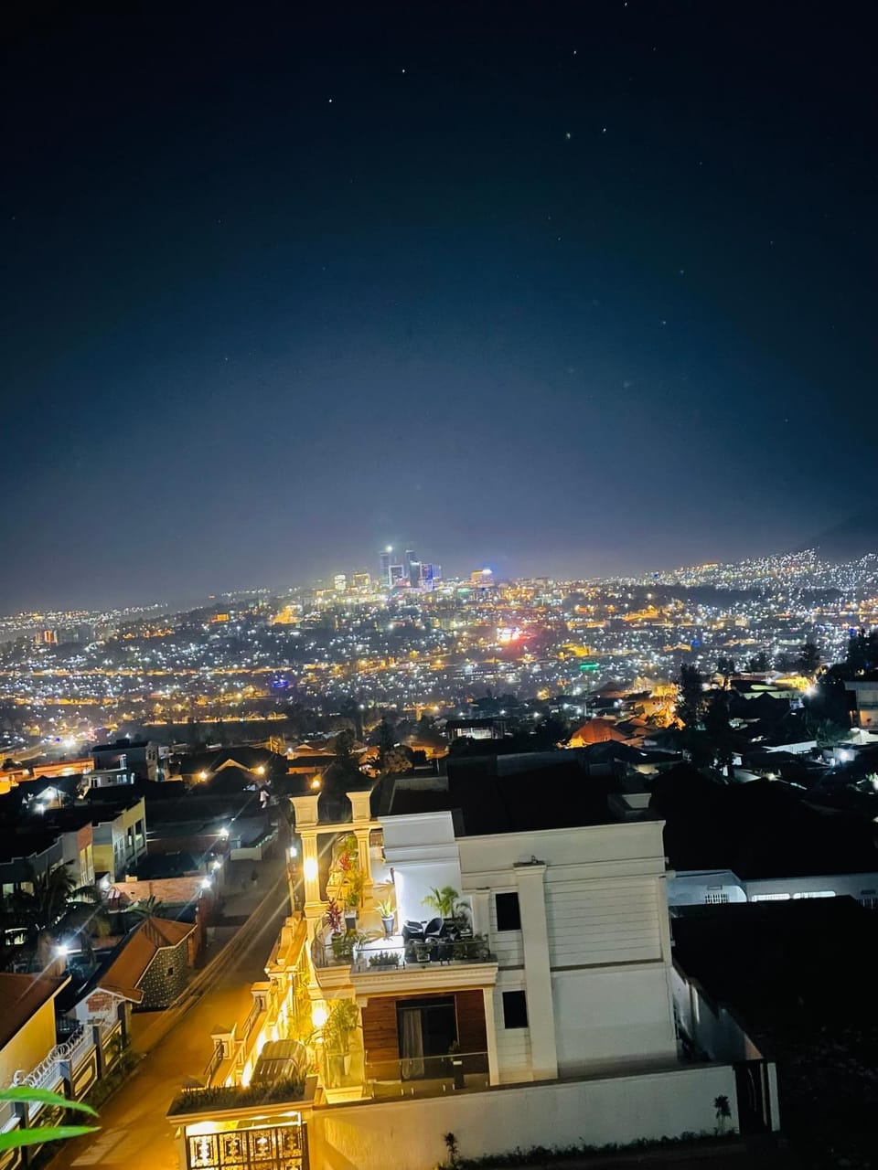 Night, Bird's eye view, View (from property/room), City view