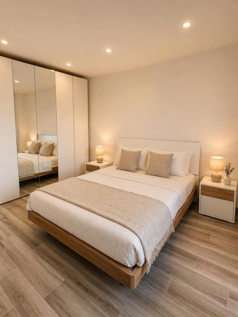 Bed, Photo of the whole room, Bedroom, wardrobe
