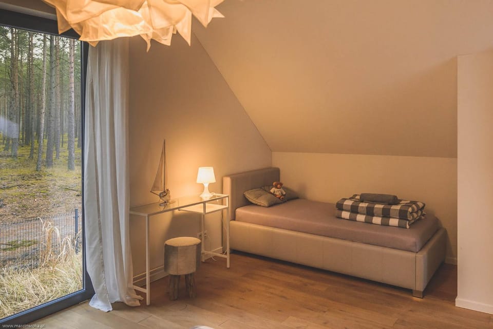 Domy Plaja Lubiatowo House in Pomeranian Voivodeship