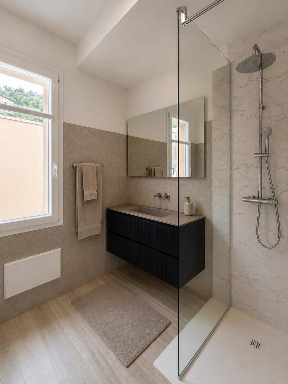 Shower, Bathroom