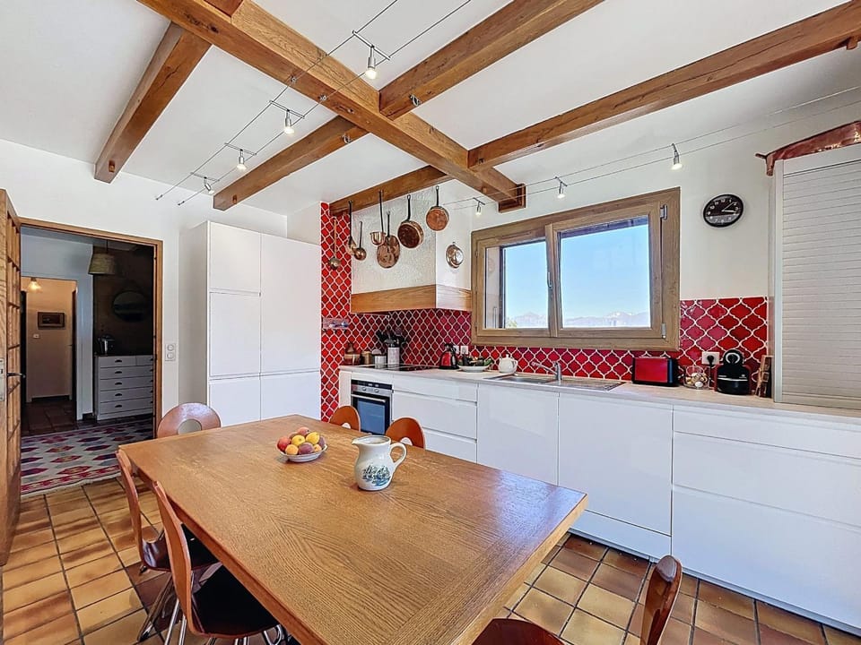 Chalet authentique, vue montagne - 15 pers. - FR-1-267-344 Chalet in Villarembert