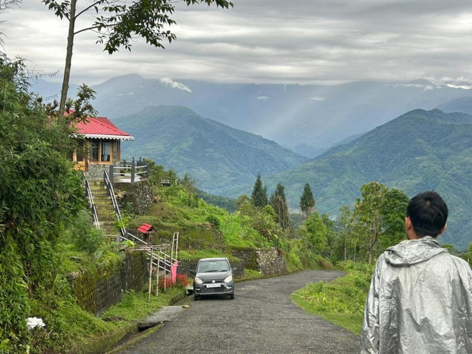 Property building, Spring, Natural landscape, Mountain view
