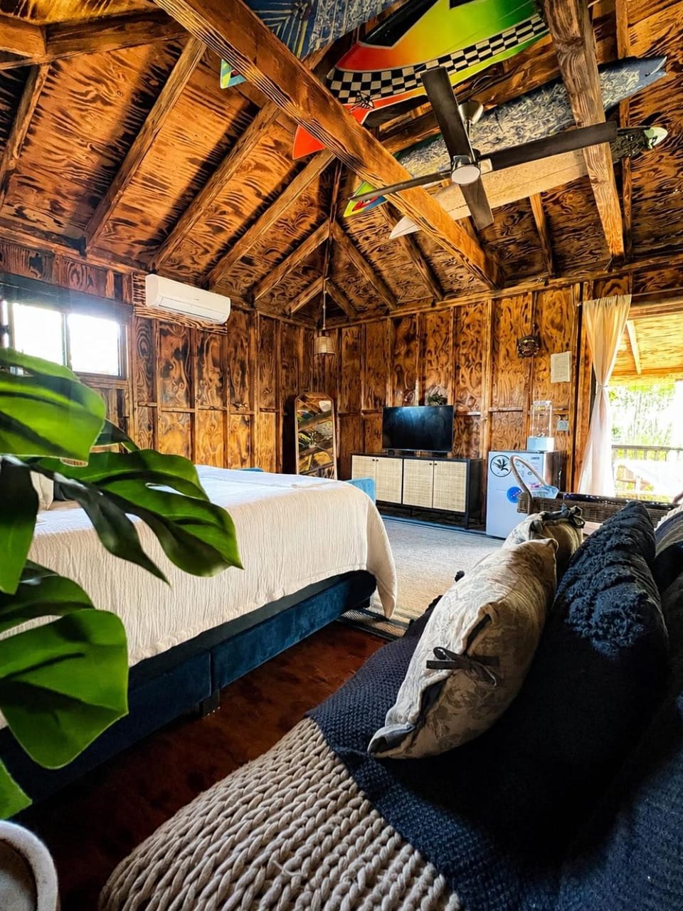 Communal lounge/ TV room, Bed, TV and multimedia, Seating area, Bedroom