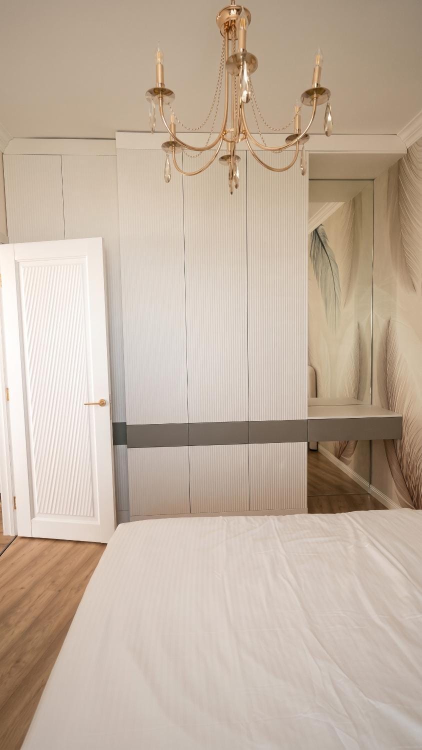 Bed, Bedroom, bunk bed, wardrobe