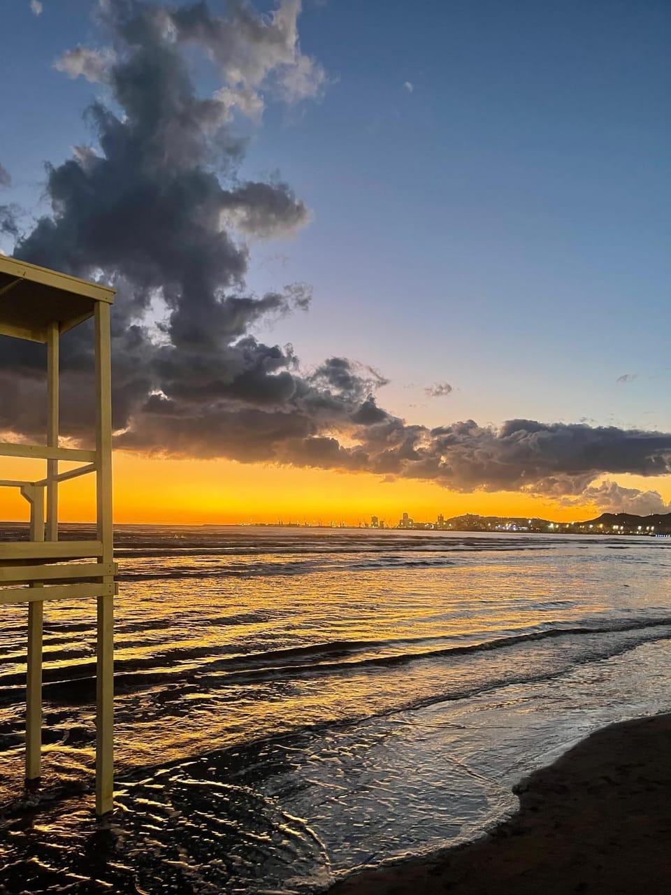 Day, Natural landscape, Beach, Sea view, Sunrise, Sunset