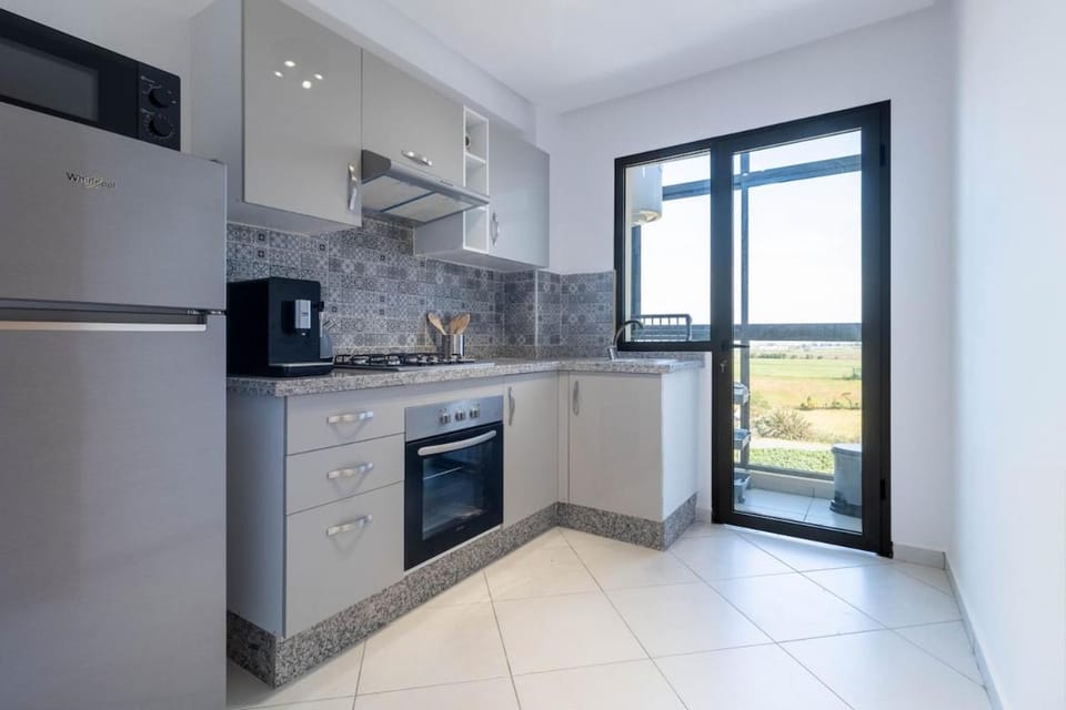 Communal kitchen, stove