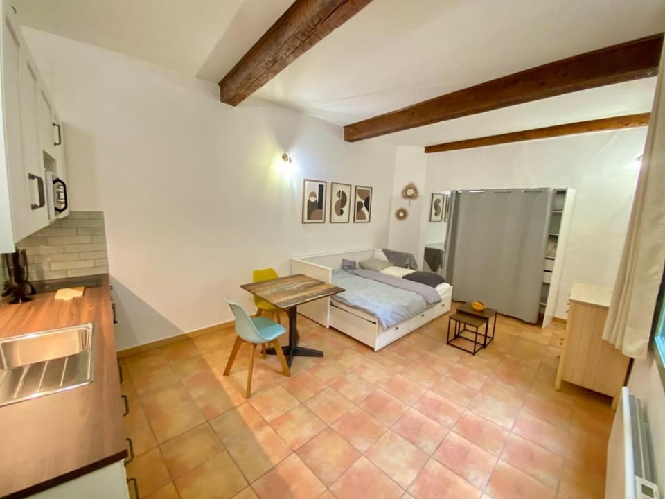 Cocon Nîmois Plein Coeur-rue Fresque Arènes à 50 m Apartment in Nimes