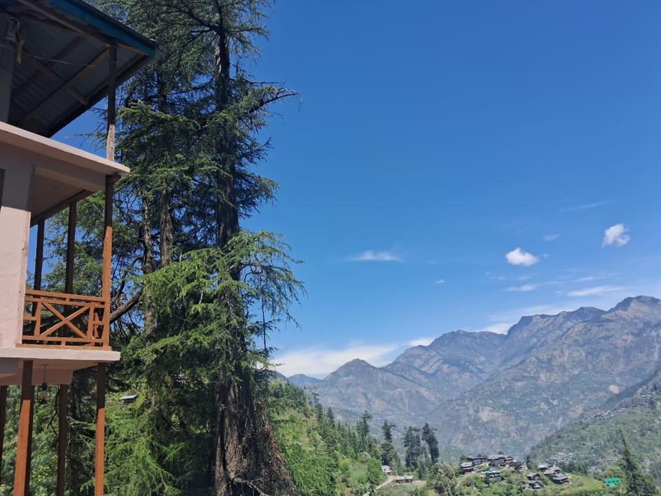 Spring, Day, Natural landscape, Mountain view