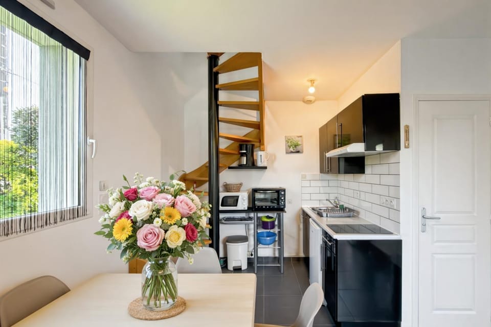 Le Ker Gerwi - Duplex - Terrasse & Calme - Parking Apartment in Dinard