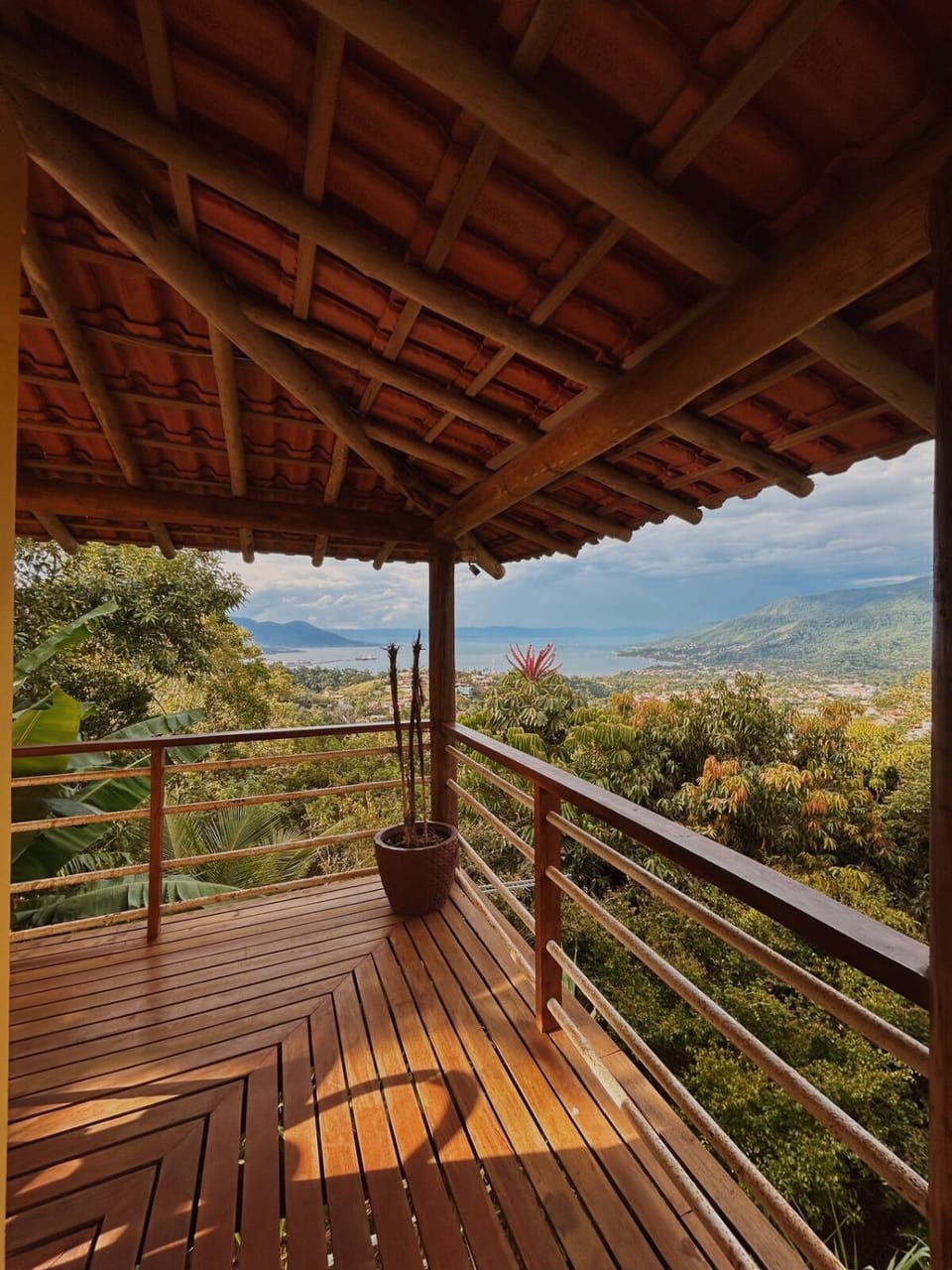 Chalé com vista panorâmica em Ilhabela House in Ilhabela