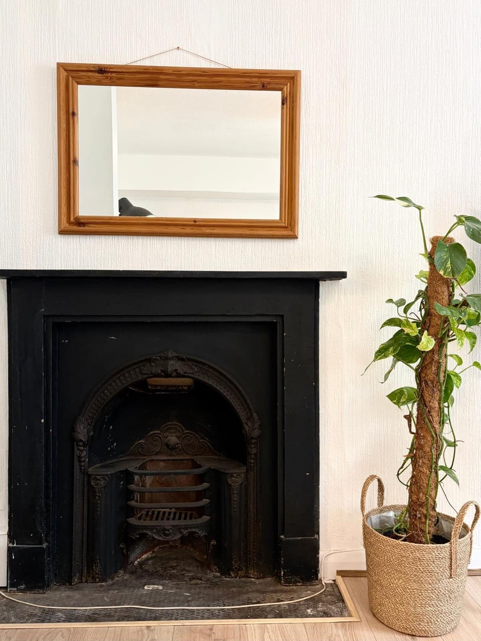 Decorative detail, fireplace