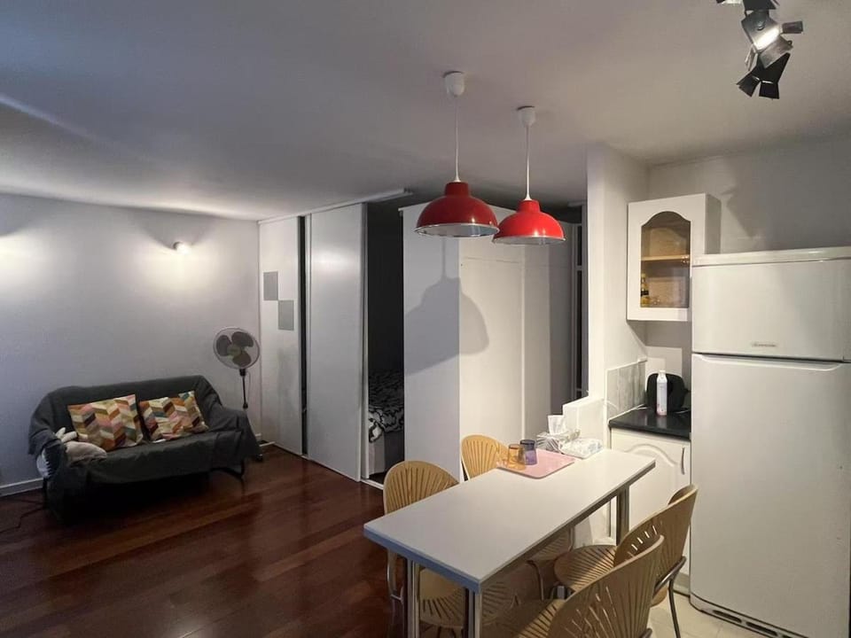 Cozy sunny entire apartment in the 16th arrondissement of Paris with a panoramic view of the Eiffel Tower just 3 minutes from the door Includes kitchen, bathroom, and living room Apartment in Paris