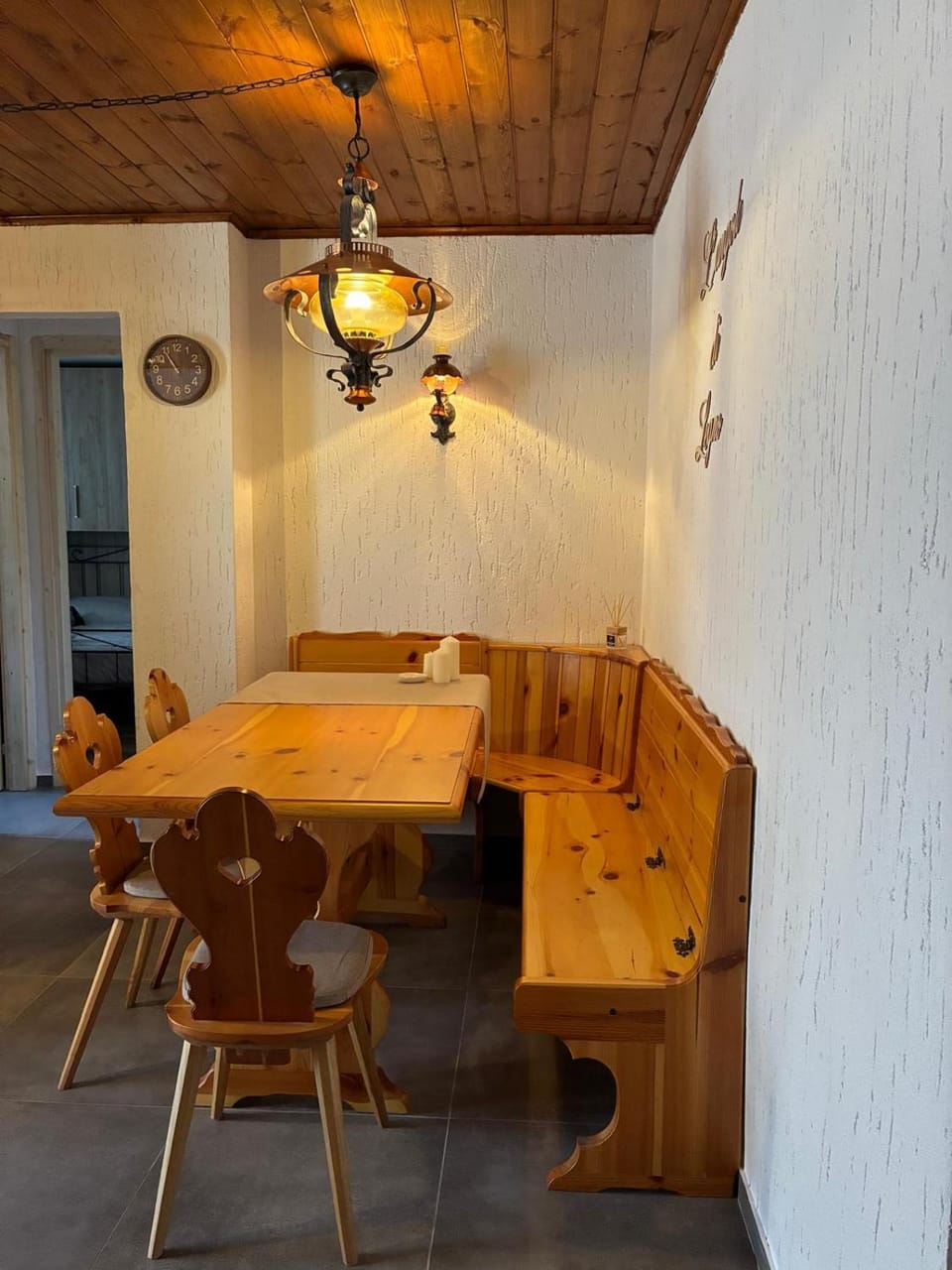 Dining area