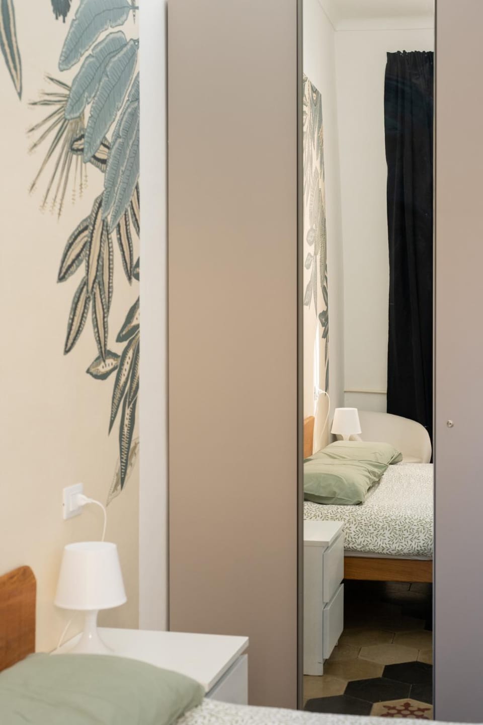 Bed, Photo of the whole room, Bedroom, towels, wardrobe