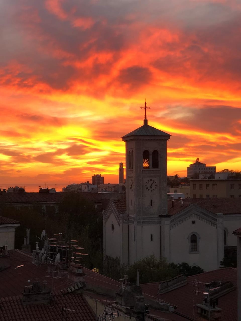 Landmark view, Sunset