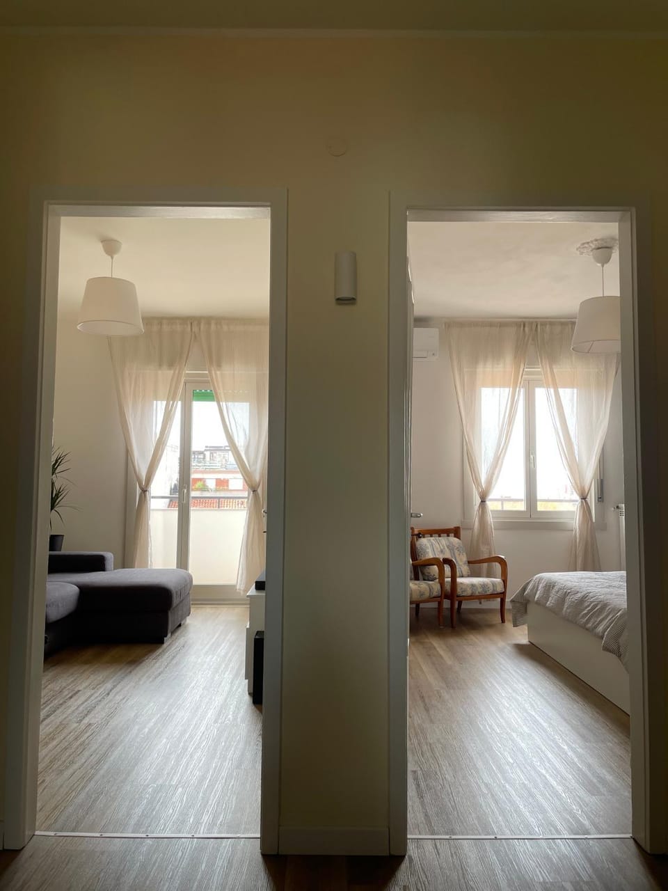 Living room, Bedroom