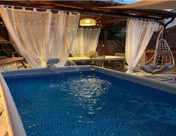 Natural landscape, Pool view, Swimming pool