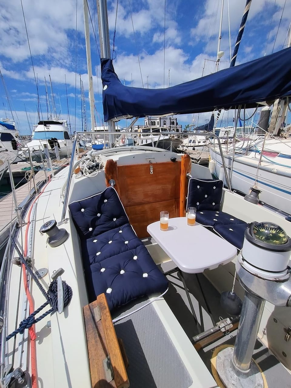 Miramare Docked boat in Playa Blanca
