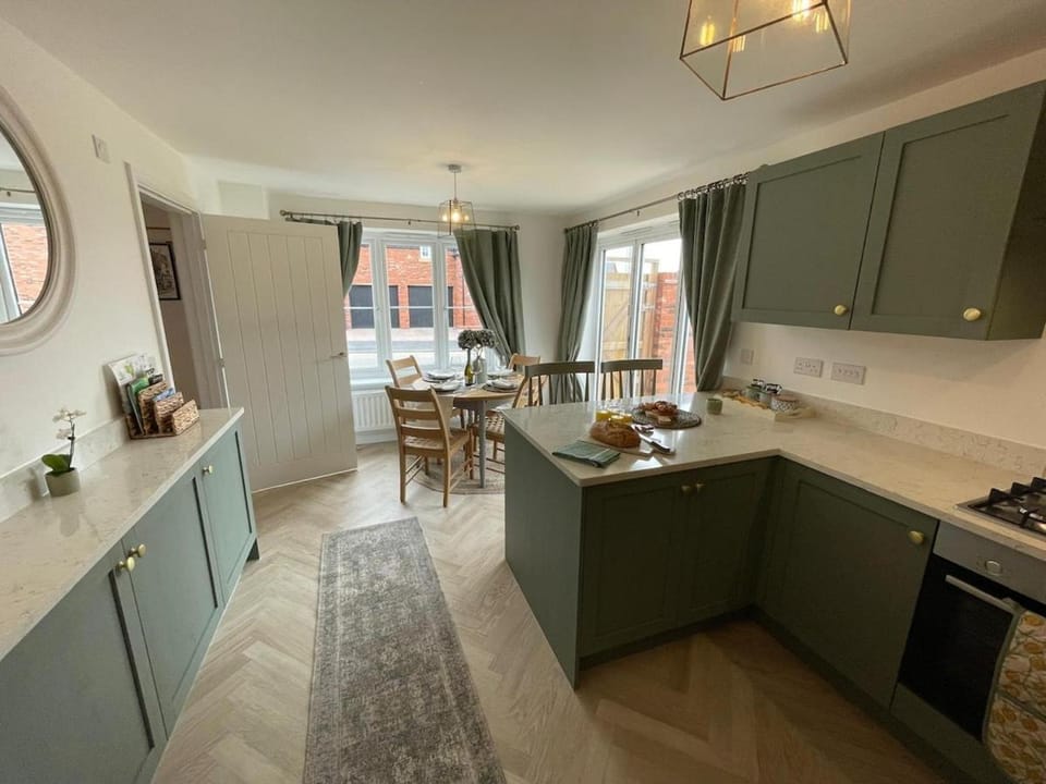 Dining area, Breakfast, oven, stove, kitchen