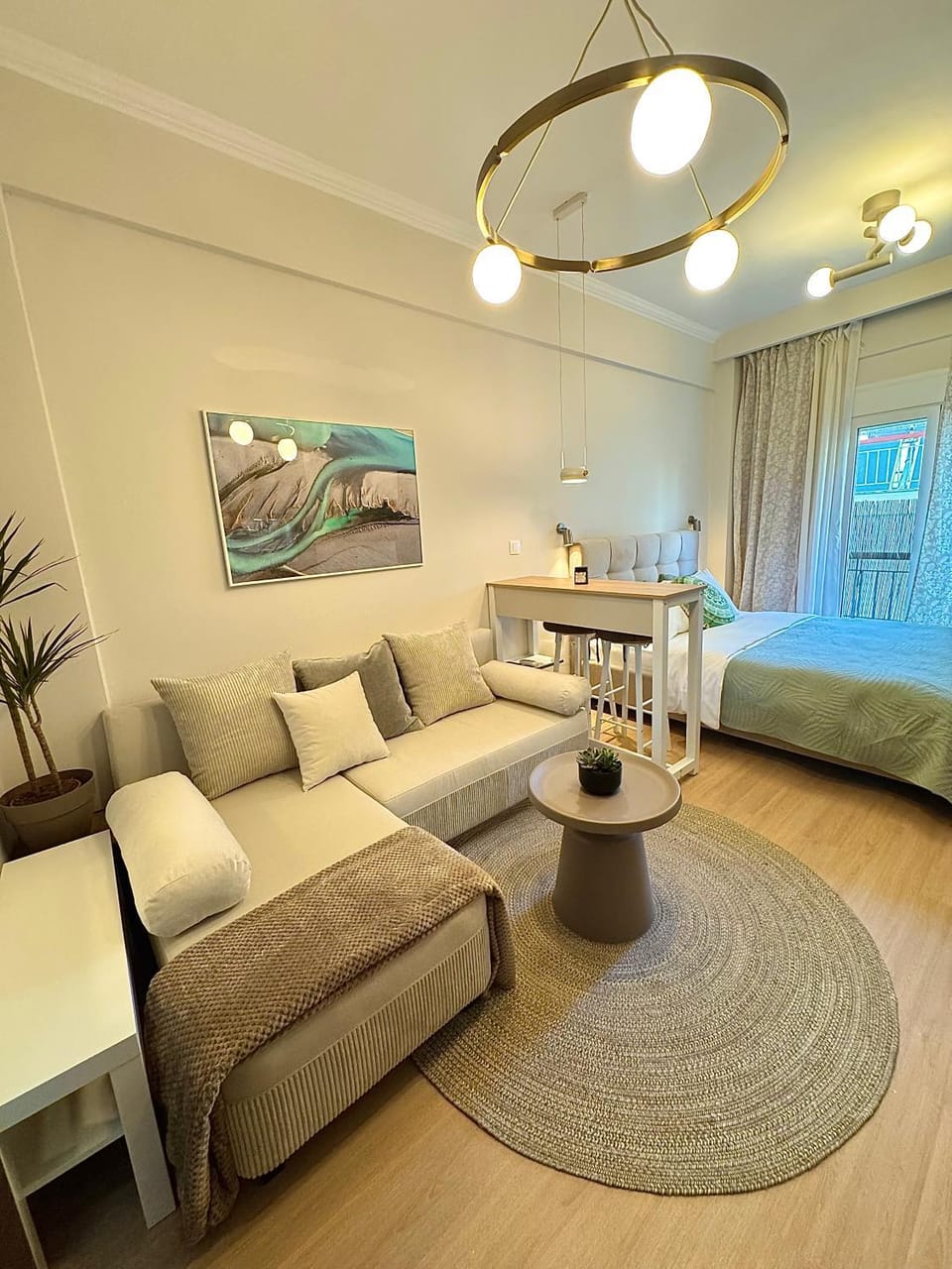 Living room, Bedroom