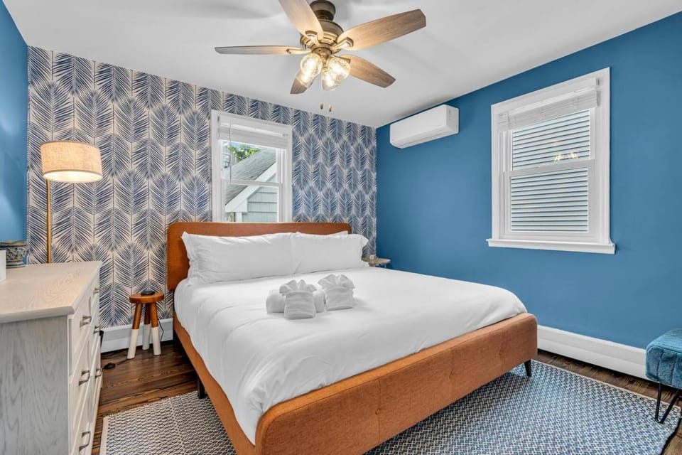 2Blocks 2Beach | Free Coffee | Linens+Towels | AC House in Belmar