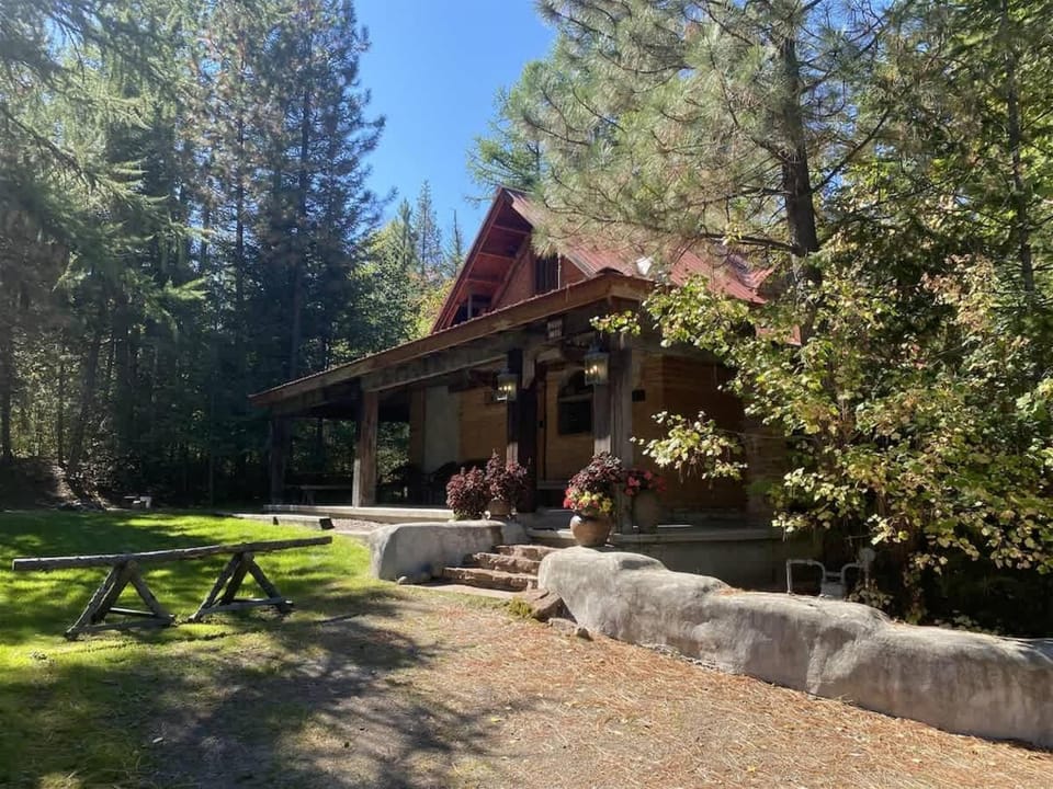 West Glacier Adobe House House in Glacier National Park