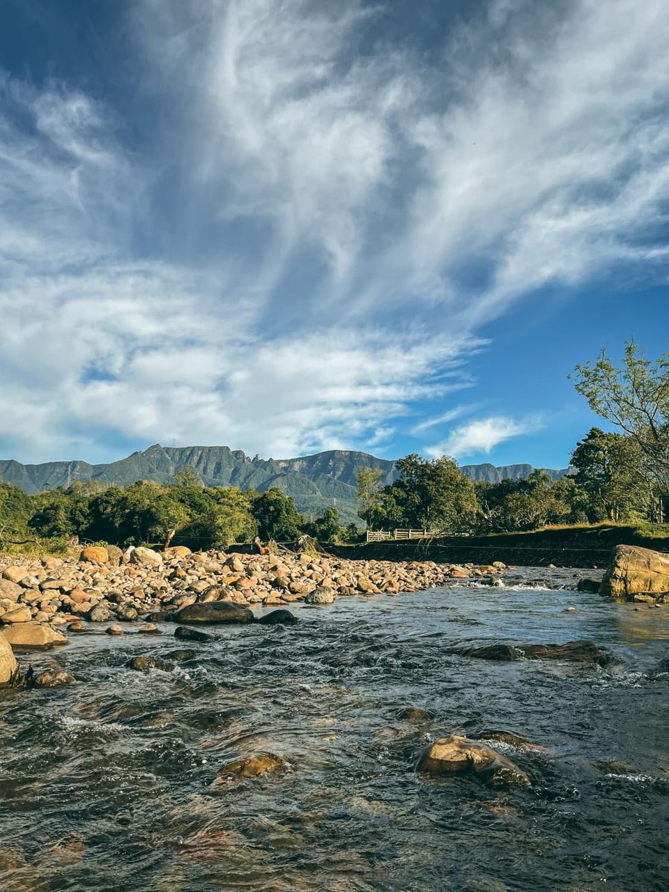 Nearby landmark, Day, Natural landscape, Mountain view, River view