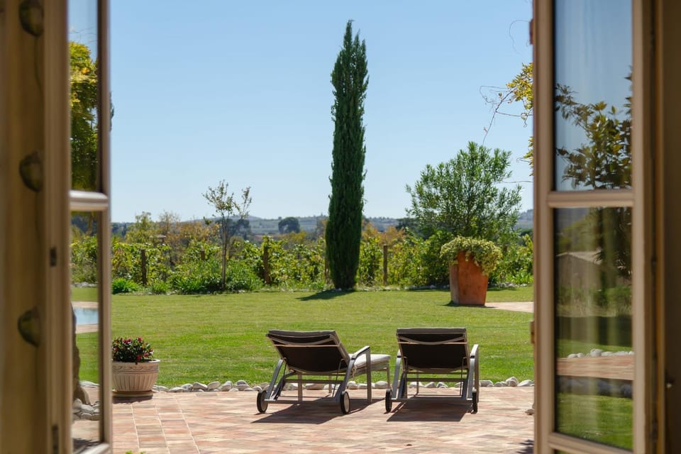 Wine estate 20m pool and cinema Villa in Pézenas