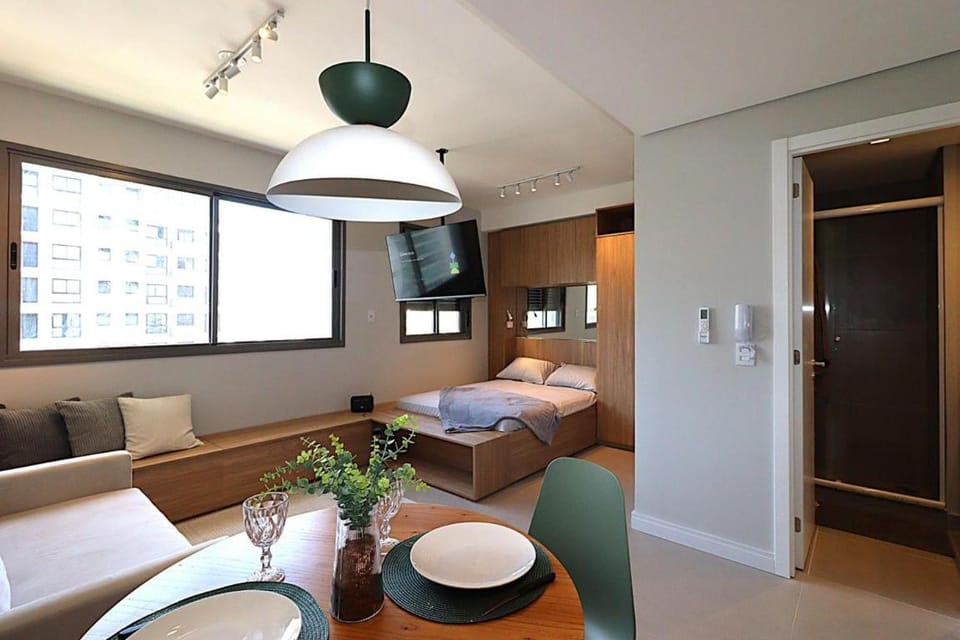 MOOD Modern Studio, Central Parque Apartment in Porto Alegre