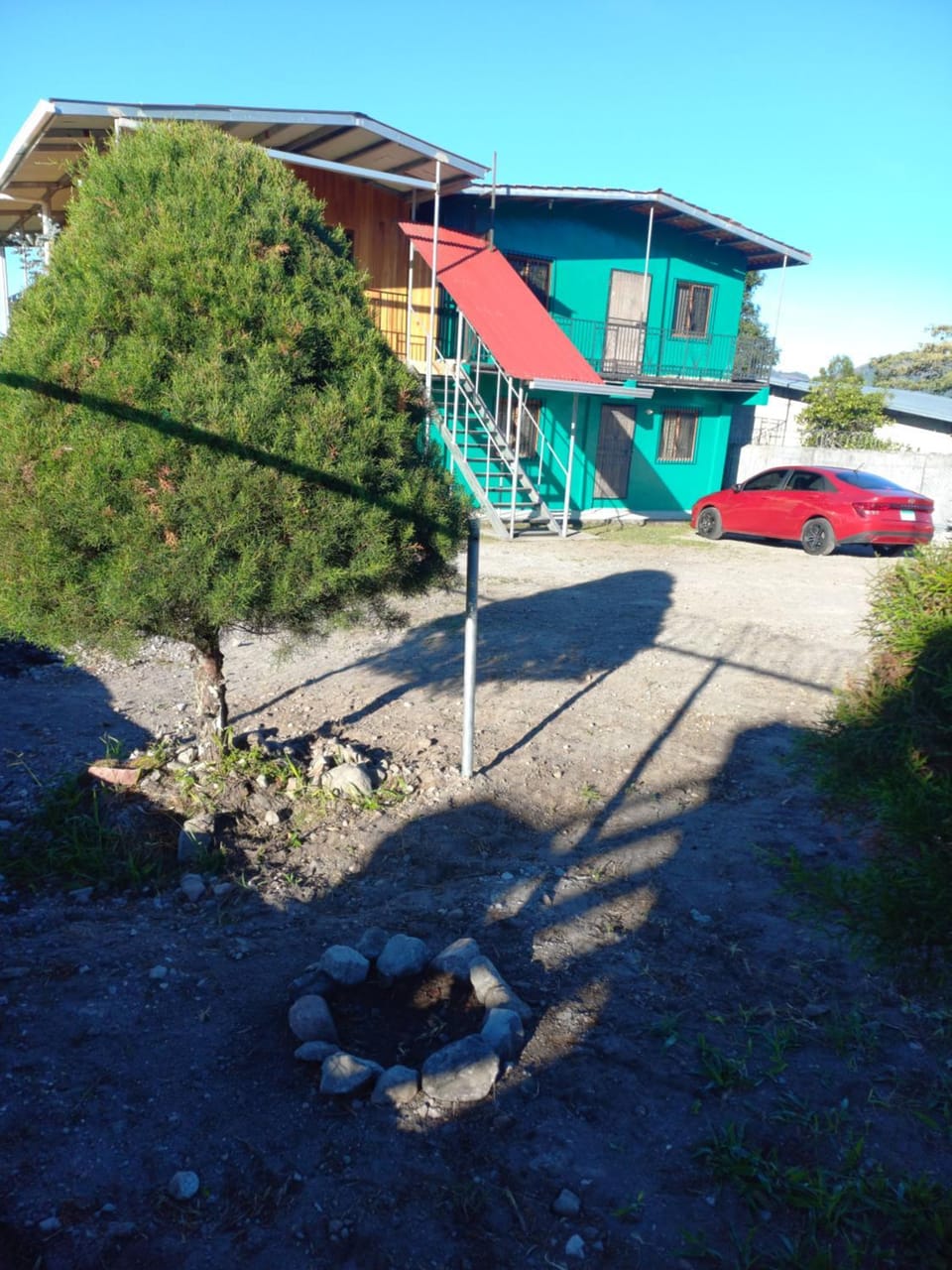 Property building, Patio, Parking