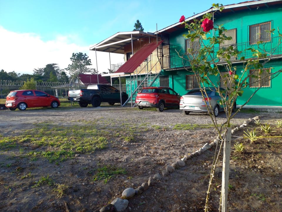 Property building, Patio, Parking