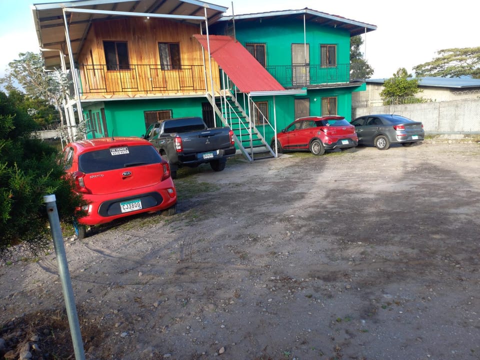 Property building, Patio, Parking