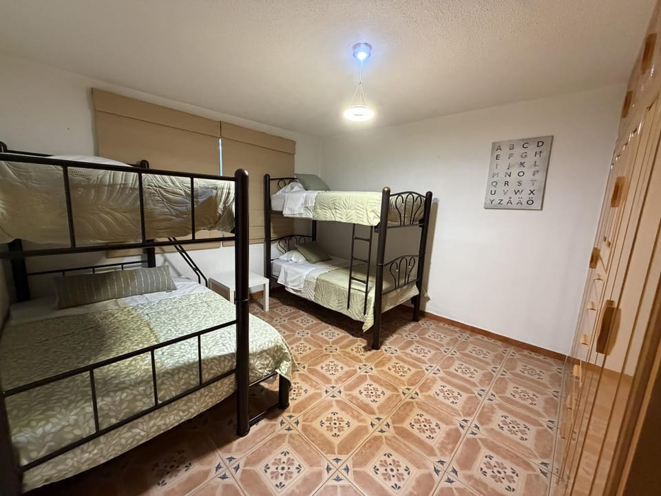 Photo of the whole room, Bedroom, bunk bed