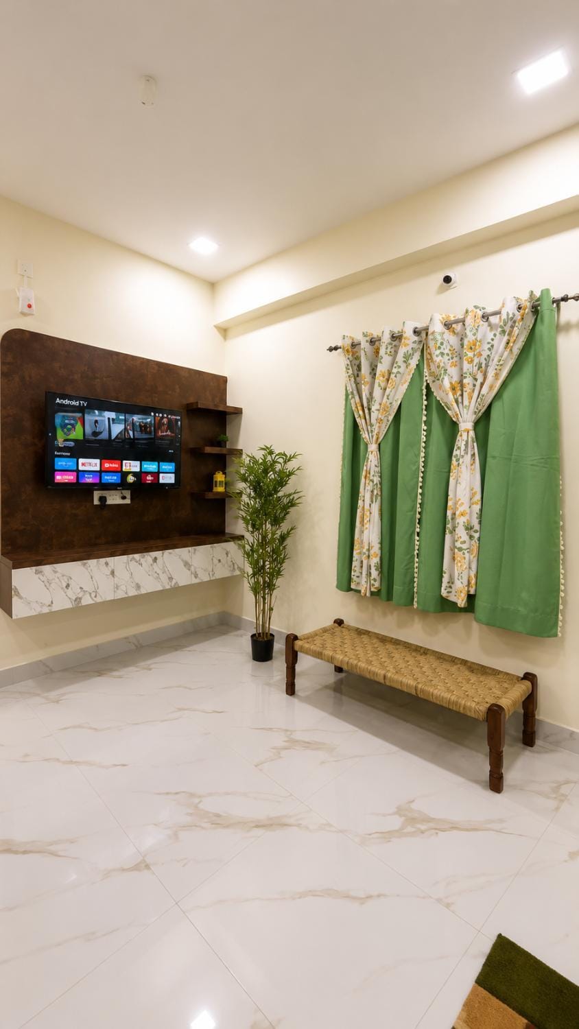 Spacious 2Bhk Fully Furnished in Madhapur near Hitec City Apartment in Hyderabad