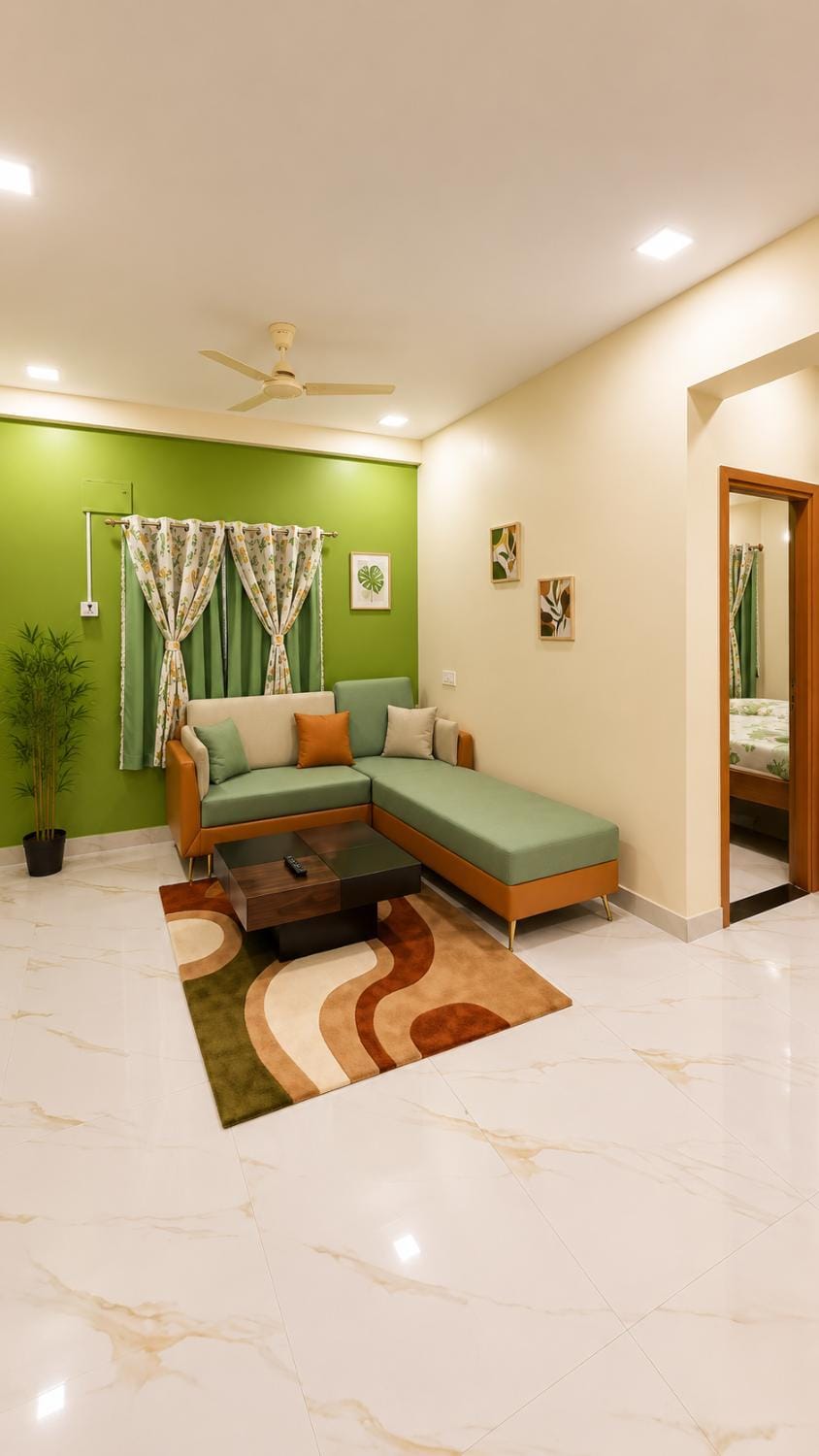 Spacious 2Bhk Fully Furnished in Madhapur near Hitec City Apartment in Hyderabad