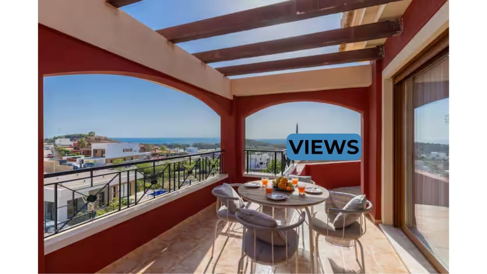 Property building, Patio, Pool view, Swimming pool