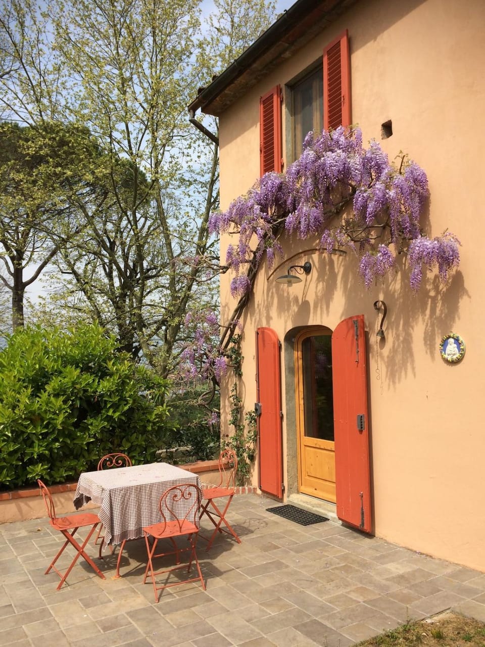 Property building, Patio
