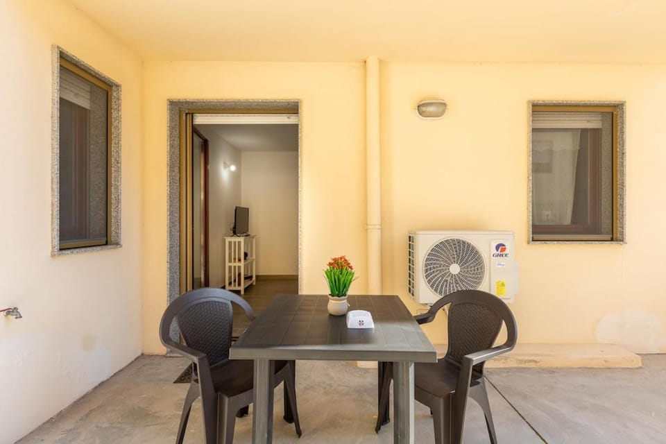 Property building, Patio