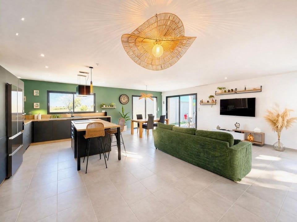 Villa les vignes - 7 personnes sur Saint-Chaptes Bed and Breakfast in Provence
