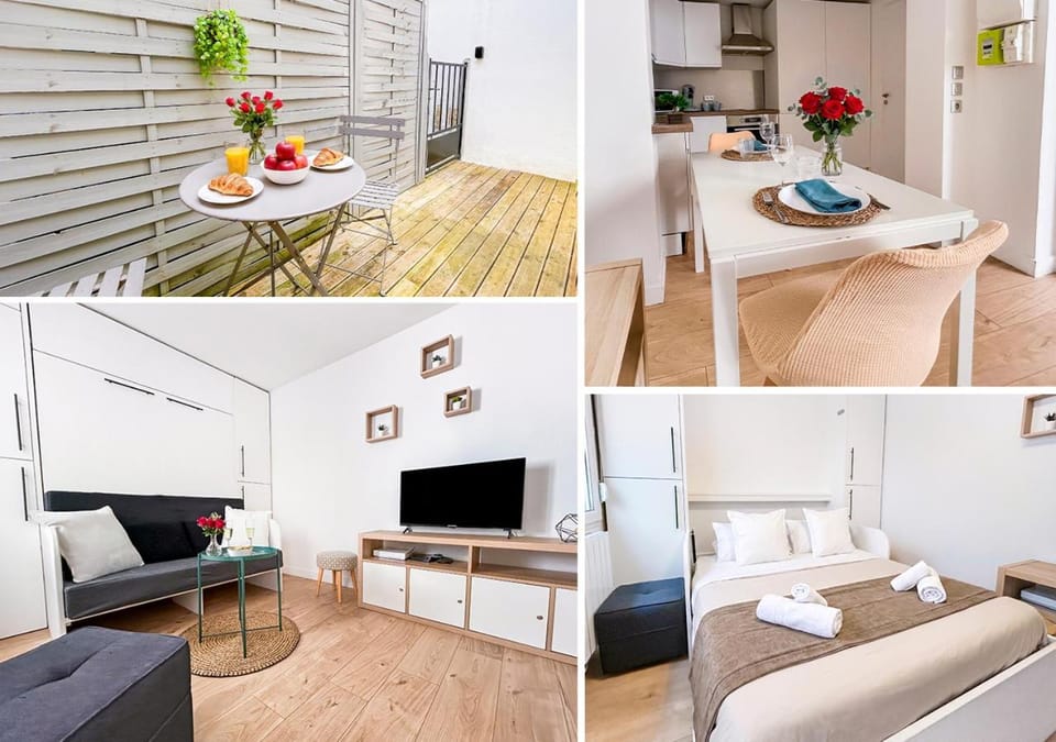 Bed, TV and multimedia, Living room, Dining area
