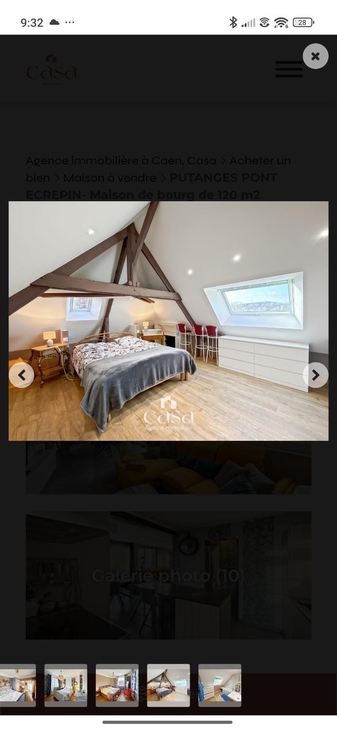 Le gîte de la Roche House in Normandy